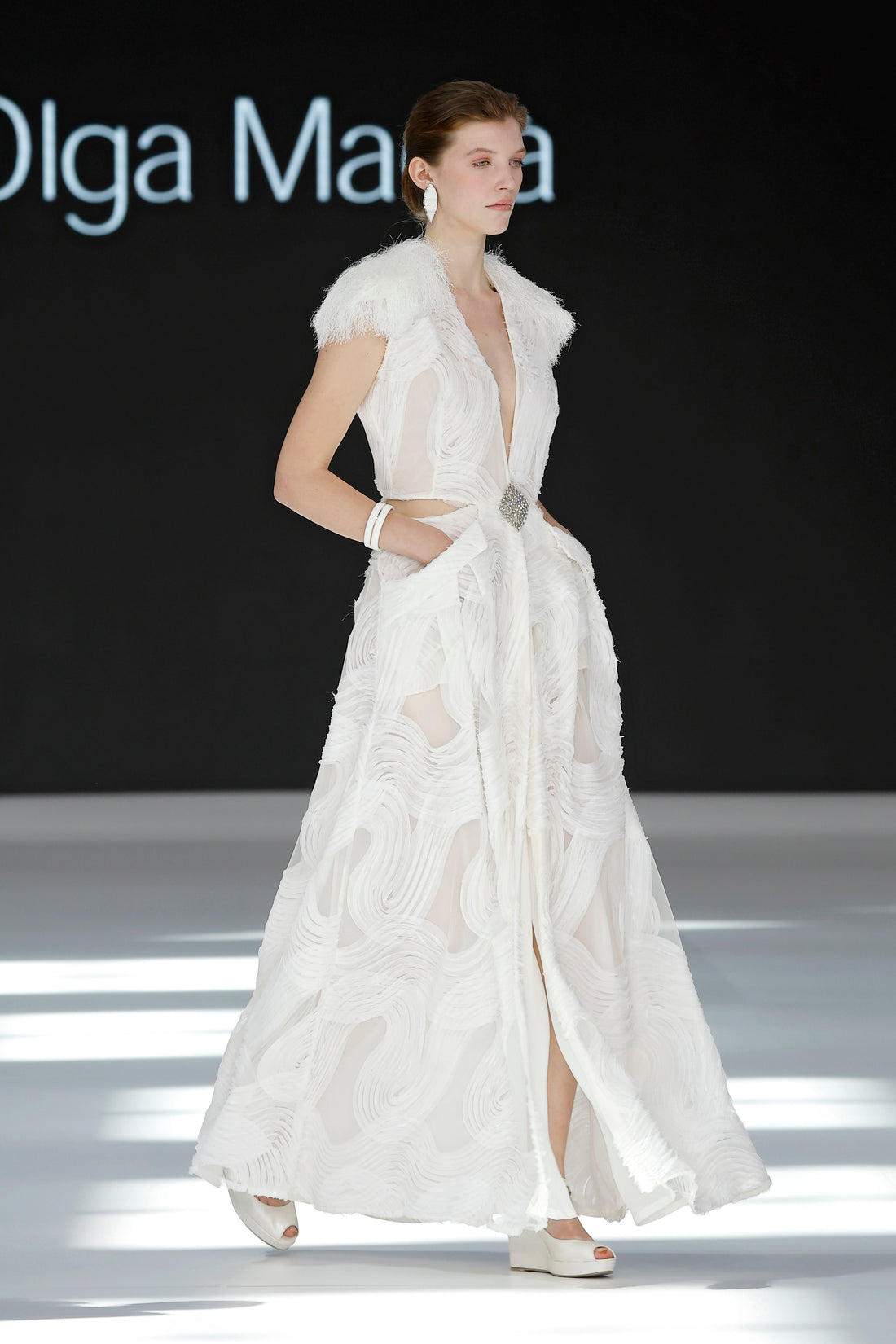 Vestido Broche